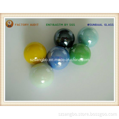 Opaque Color Glass Marble Ball